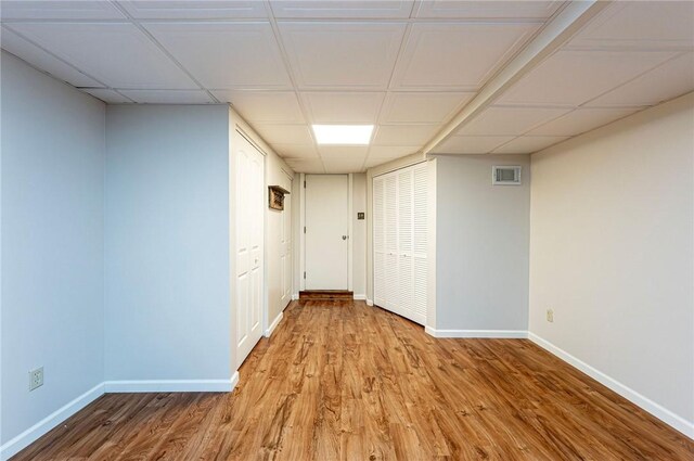 12220 Herold Dr, North Huntingdon, PA 15642 - unfurnished room with baseboards and light wood-type flooring