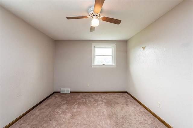 12220 Herold Dr, North Huntingdon, PA 15642 - carpeted spare room with a ceiling fan and baseboards