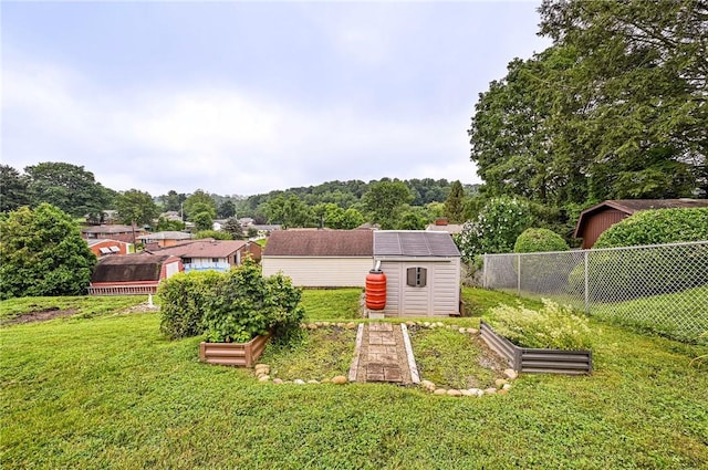 12220 Herold Dr, North Huntingdon, PA 15642 - view of yard with a shed and a vegetable garden