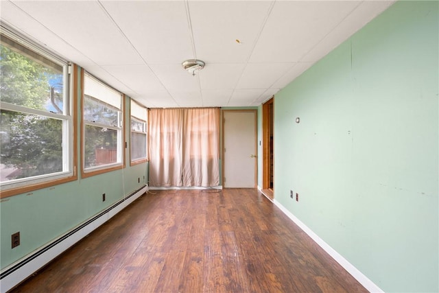 769 Russell Ave, Greater Johnstown School District, PA 15902 - spare room with a baseboard radiator and wood finished floors