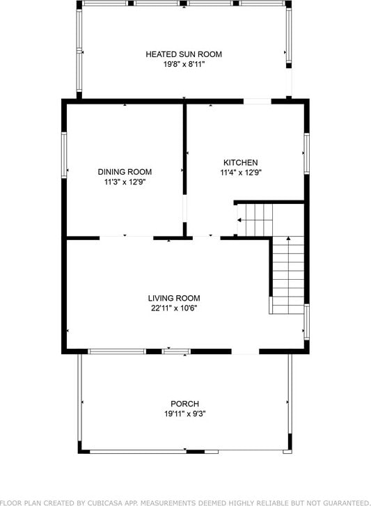 769 Russell Ave, Greater Johnstown School District, PA 15902 - view of home floor plan
