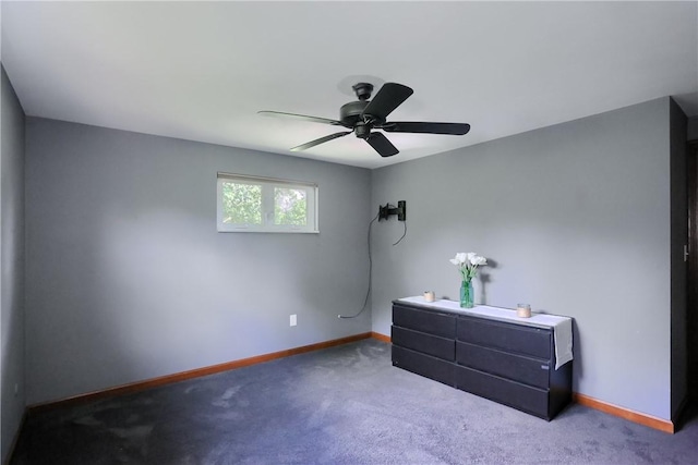 2116 Stewart Rd, South Park, PA 15129 - carpeted bedroom featuring baseboards and ceiling fan