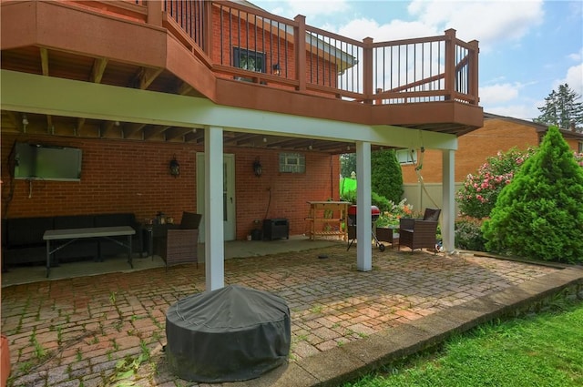 2116 Stewart Rd, South Park, PA 15129 - view of patio featuring outdoor lounge area