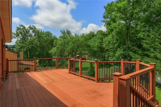 2116 Stewart Rd, South Park, PA 15129 - view of wooden deck