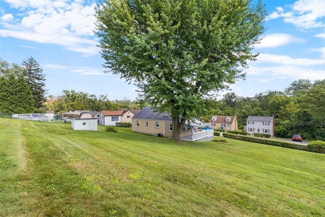 3040 Broadway Ave, Castle Shannon, PA 15234 - view of grassy yard with a shed