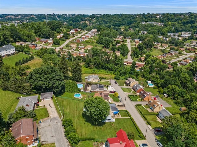 3040 Broadway Ave, Castle Shannon, PA 15234 - aerial view of property and surrounding area with nearby suburban area