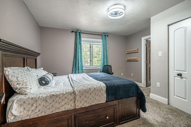 117 Cidar Ln, Peters Twp, PA 15317 - bedroom featuring carpet flooring and a textured ceiling