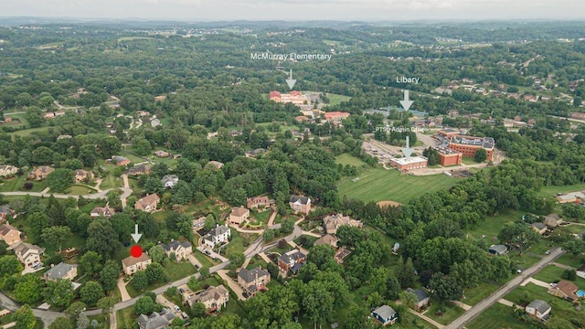 117 Cidar Ln, Peters Twp, PA 15317 - aerial view of property's location