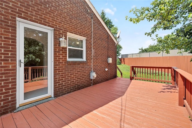 228 Mcmasters Dr, Monroeville, PA 15146 - view of wooden terrace