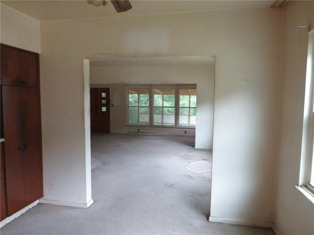 60 Wisetown Rd, Pa, PA 15022 - carpeted spare room with a ceiling fan