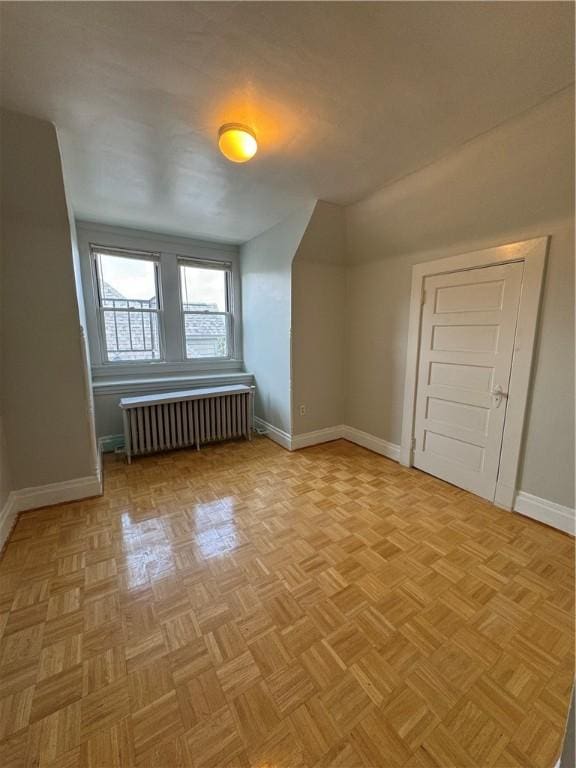 207 N Sprague Ave, Bellevue, PA 15202 - bonus room featuring radiator heating unit and baseboards