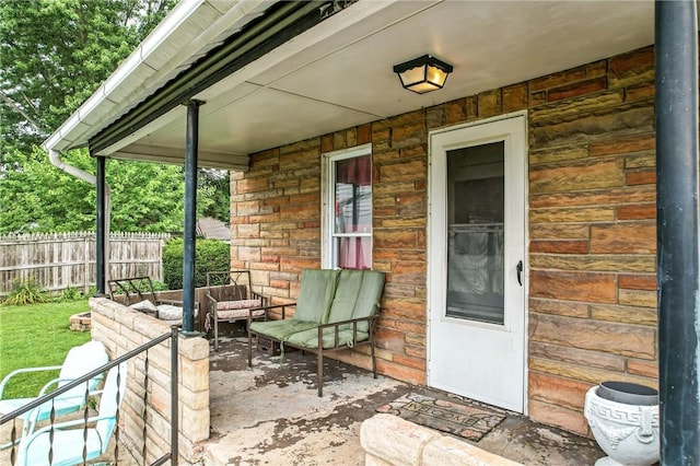 61 S 10th St, Sharpsville, PA 16150 - view of porch