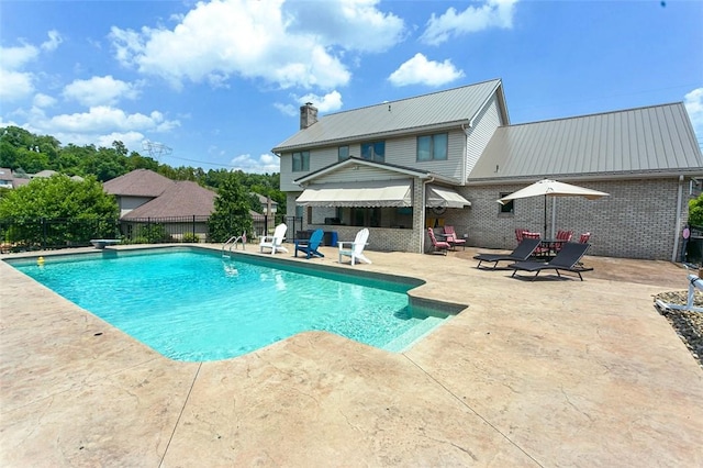 1007 Cicero Dr, Hempfield Twp, PA 15642 - view of pool with a patio and a diving board