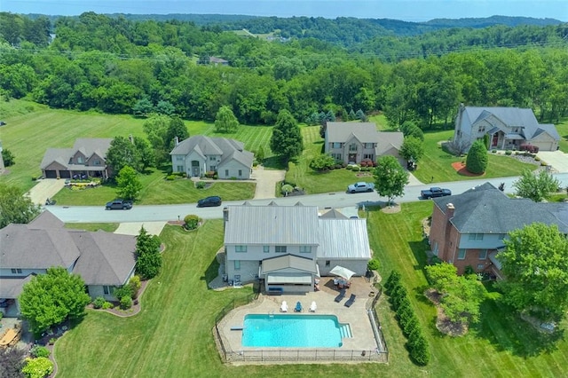 1007 Cicero Dr, Hempfield Twp, PA 15642 - aerial perspective of suburban area featuring a forest