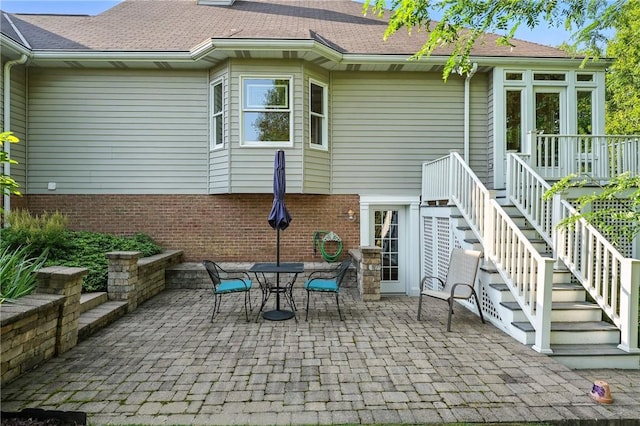 13 Kings Ln, Pine Twp, PA 16127 - back of house with a patio area and brick siding