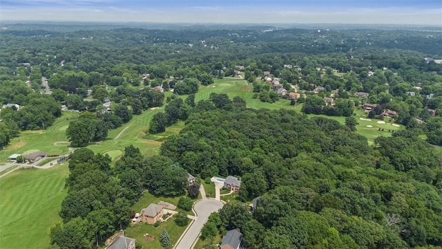 2158 Reis Run Rd, Franklin Park, PA 15237 - aerial view of property's location with a local golf course and a heavily wooded area