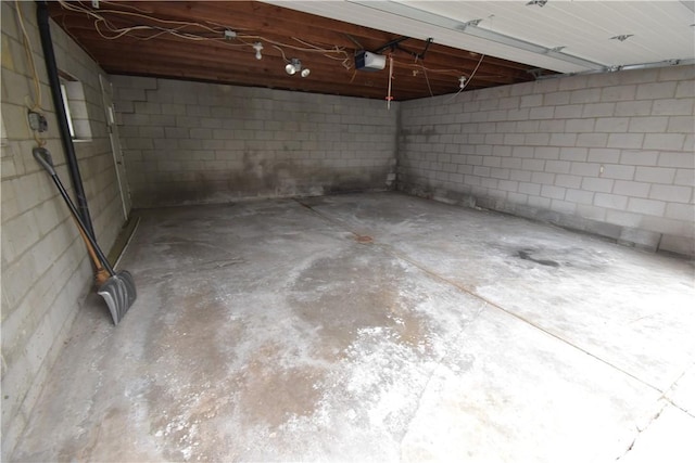 1323 Leaside Dr, Lincoln Place, PA 15207 - basement featuring concrete block wall