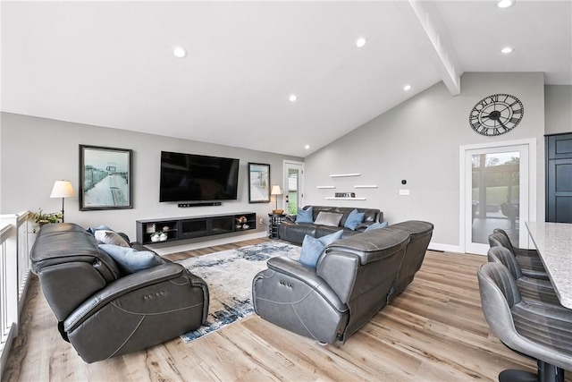 251 Myers Ln, Indiana Twp, PA 15101 - living area with light wood-style flooring, recessed lighting, and healthy amount of natural light