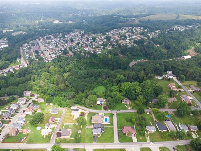 1211 Reed St, North Huntingdon, PA 15642 - aerial view of property and surrounding area featuring nearby suburban area
