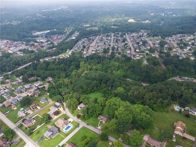 1211 Reed St, North Huntingdon, PA 15642 - aerial view of property and surrounding area featuring nearby suburban area