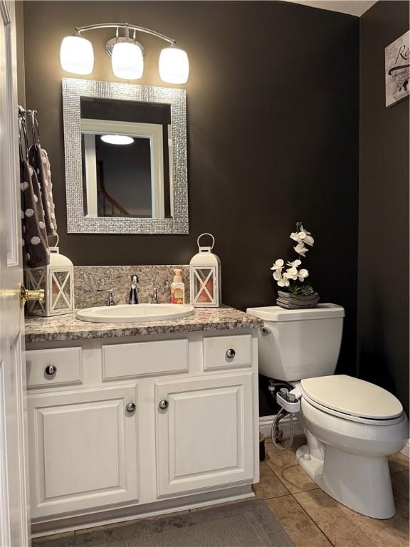 293 Sandy Hill Rd, Middlesex Twp, PA 16059 - bathroom with vanity and tile patterned floors