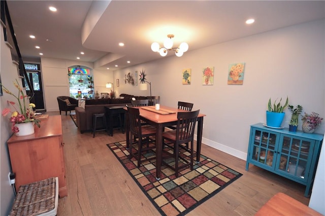 710 Cedar Ave, Central North Side, PA 15212 - dining space featuring recessed lighting and wood finished floors