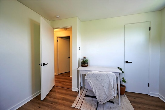 1023 Bellair Rd, Port Vue, PA 15133 - home office with wood finished floors and baseboards