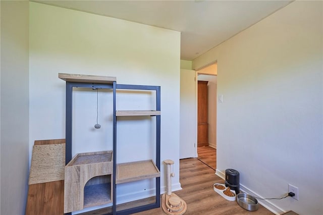1023 Bellair Rd, Port Vue, PA 15133 - detailed view of wood finished floors and baseboards