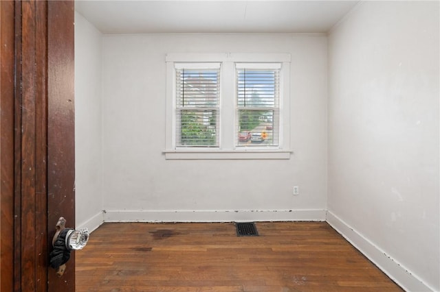 2600 Voelkel Ave, Beechview, PA 15216 - unfurnished room with wood finished floors and crown molding