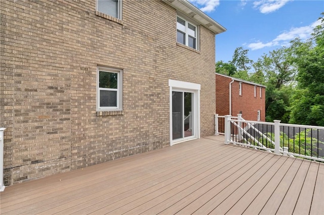 2600 Voelkel Ave, Beechview, PA 15216 - view of wooden terrace