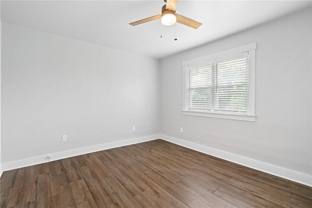 2600 Voelkel Ave, Beechview, PA 15216 - unfurnished room with wood finished floors and a ceiling fan
