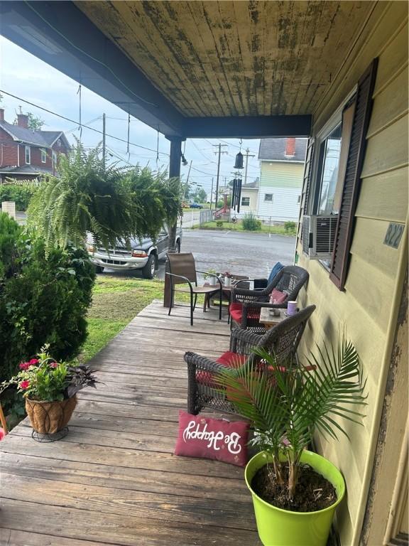 822 4th St, West Elizabeth, PA 15088 - view of wooden porch