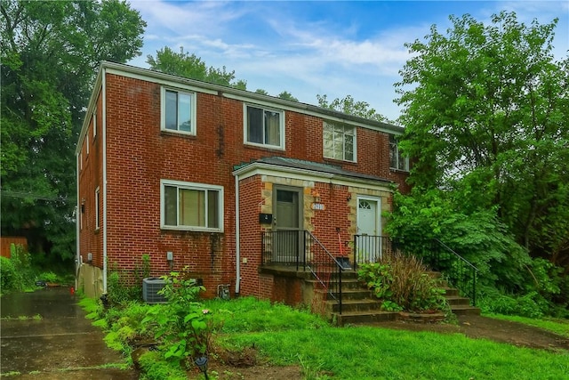 7034 Penn Ave, Point Breeze, PA 15208 - traditional-style house with brick siding