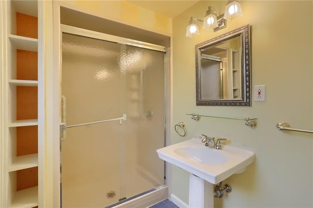 7034 Penn Ave, Point Breeze, PA 15208 - bathroom featuring a stall shower