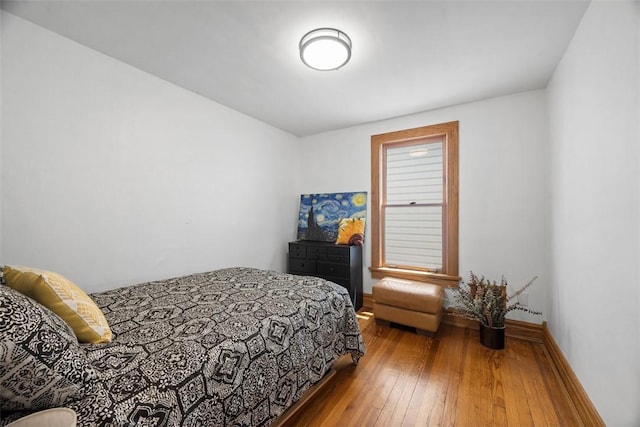 1229 Richmond St, Regent Square, PA 15218 - bedroom with hardwood / wood-style floors and baseboards