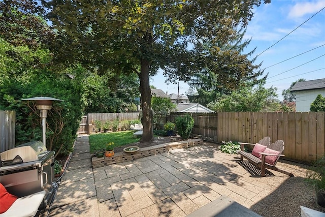 1229 Richmond St, Regent Square, PA 15218 - fenced backyard featuring a patio and grilling area
