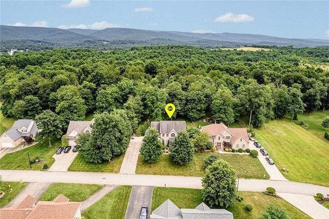 1044 Cross Creek Dr, South Union Twp, PA 15401 - aerial view of a mountainous background