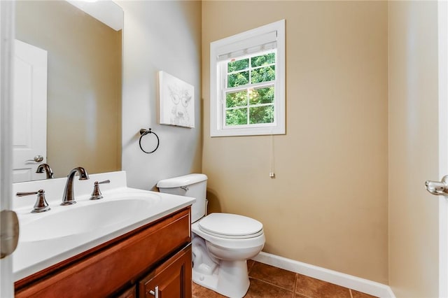 1044 Cross Creek Dr, South Union Twp, PA 15401 - bathroom with vanity and tile patterned flooring