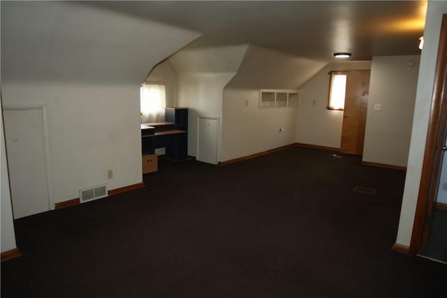 721 Spring St, Roscoe, PA 15477 - additional living space featuring lofted ceiling and baseboards