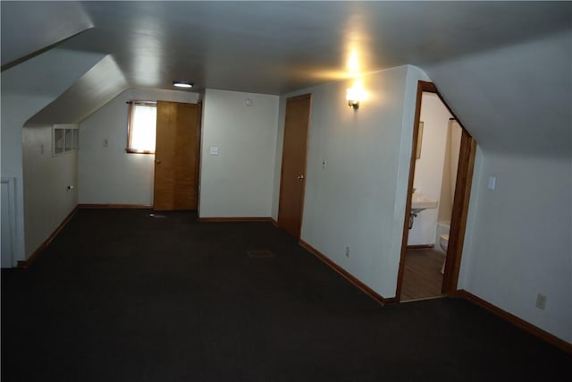 721 Spring St, Roscoe, PA 15477 - bonus room with vaulted ceiling and baseboards
