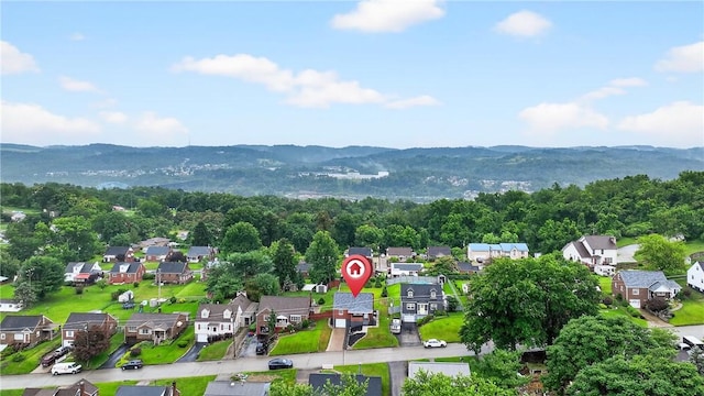 88 Pennsylvania Blvd, Monessen, PA 15062 - aerial view of residential area featuring mountains