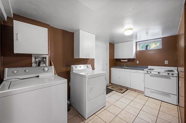 115 Shippingport Rd, Aliquippa, PA 15001 - washroom featuring independent washer and dryer and light tile patterned floors