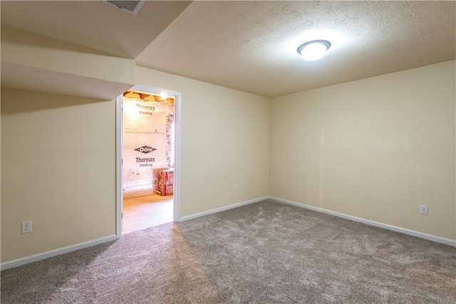 106 Kestler Dr, Pine Twp, PA 15090 - carpeted spare room with a textured ceiling and baseboards