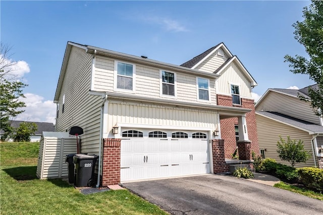 106 Kestler Dr, Pine Twp, PA 15090 - craftsman inspired home featuring brick siding, driveway, a garage, and board and batten siding