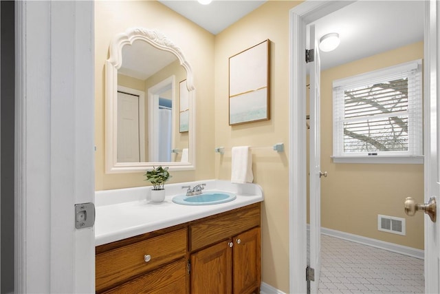 1742 Partridge Run Rd, Saint Clair, PA 15241 - bathroom featuring vanity and baseboards