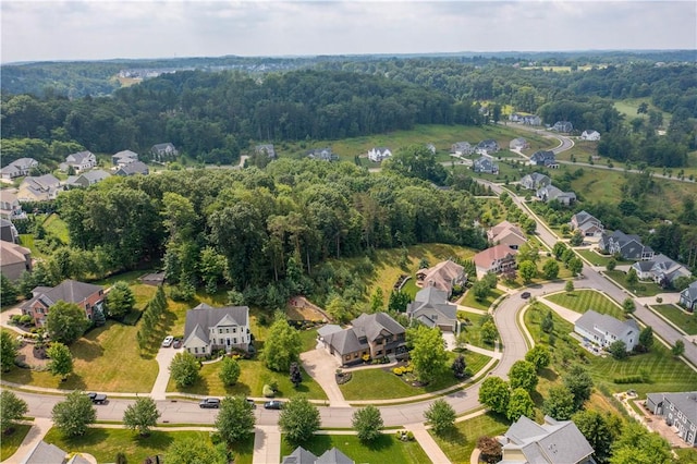 207 Tamarack Dr, Adams Twp, PA 16046 - aerial perspective of suburban area with a forest