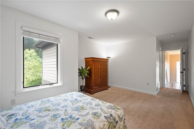 207 Tamarack Dr, Adams Twp, PA 16046 - bedroom featuring multiple windows and light colored carpet