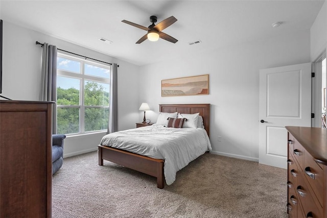 2034 Aiken Ct, Robinson Twp, PA 15136 - bedroom with carpet floors and a ceiling fan