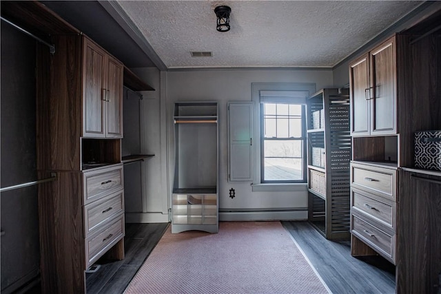 109 Maplewood Ave, Center Twp, PA 15001 - spacious closet with a baseboard radiator and dark wood finished floors