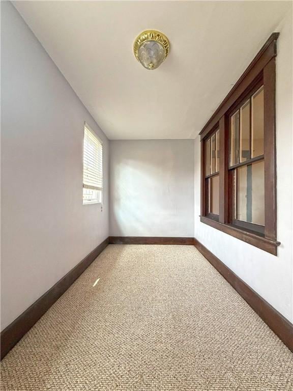 514 Linden Ave, New Kensington, PA 15068 - carpeted spare room featuring baseboards